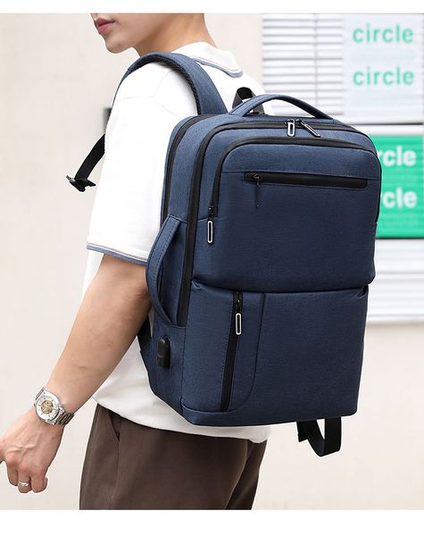  Balo Nam Nữ, đựng laptop, chống nước, cổng sạc USB HL063 