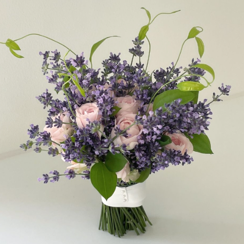  Lavender Grace Wedding Bouquet 