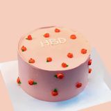  Pink Carrot Birthday Cake 