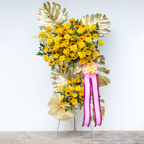  Golden Sunshine Flower Tower 