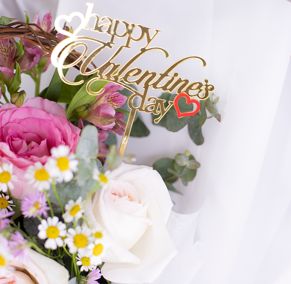  Heart Shape Bouquet 