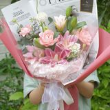  해피데이_레터링 꽃다발 