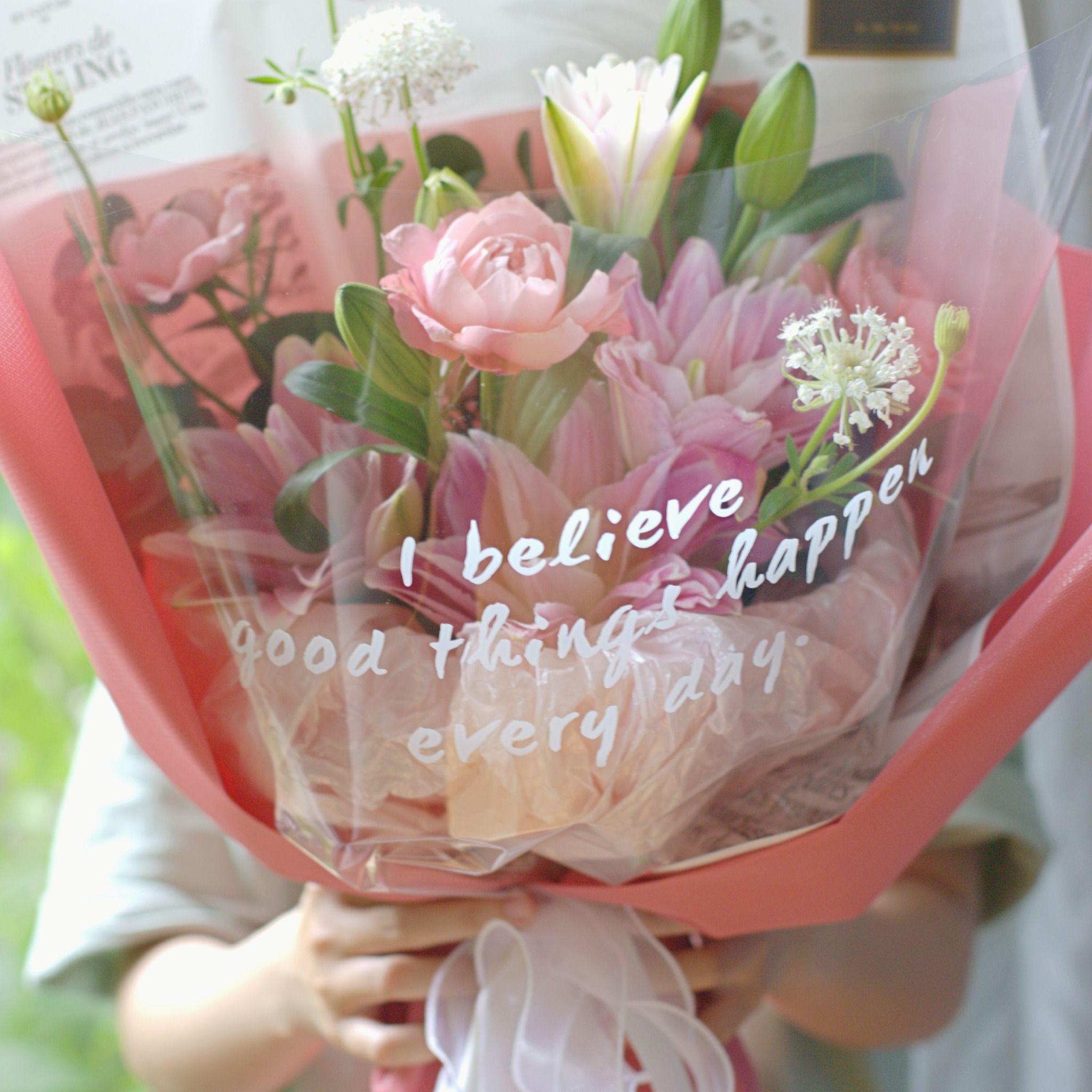  해피데이_레터링 꽃다발 