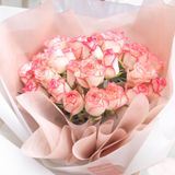  Pink Roses Bouquet 