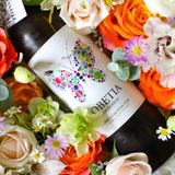  Wine And Flower Combo 