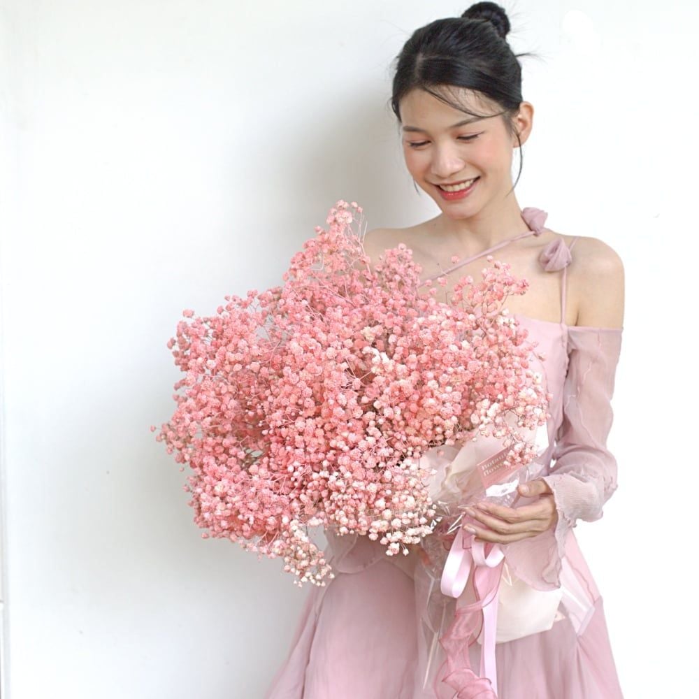  Romantic Mood Baby’s Breath Bouquet 