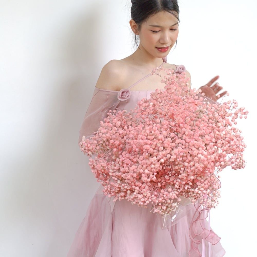  Romantic Mood Baby’s Breath Bouquet 