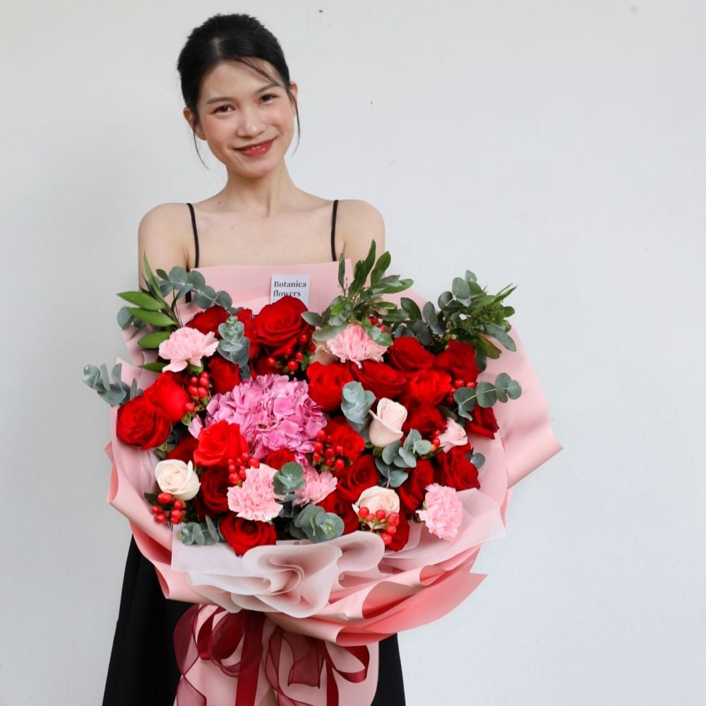  Bó Hoa Hài Hòa Lãng Mạn 