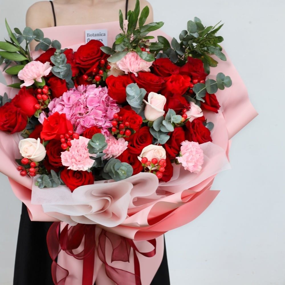  Bó Hoa Hài Hòa Lãng Mạn 