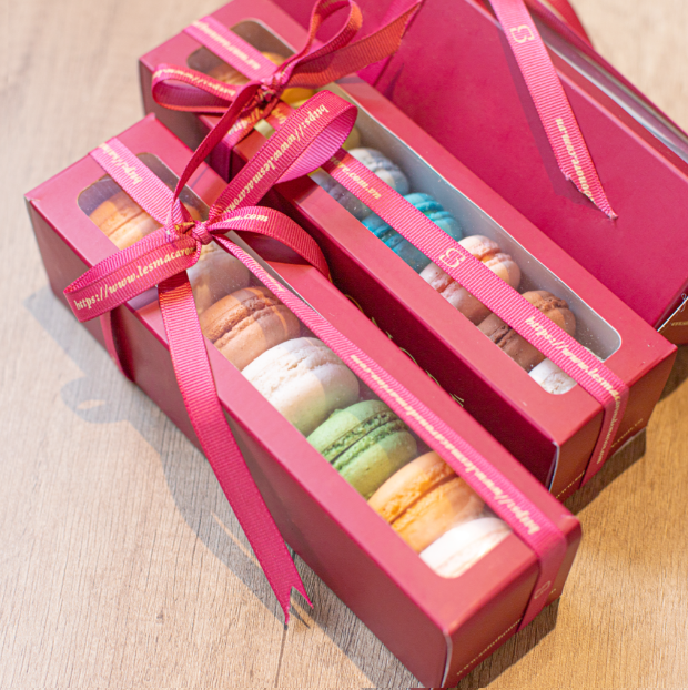  Rainbow Macaron Set 