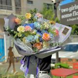  Vivid Blue Hydrangea 