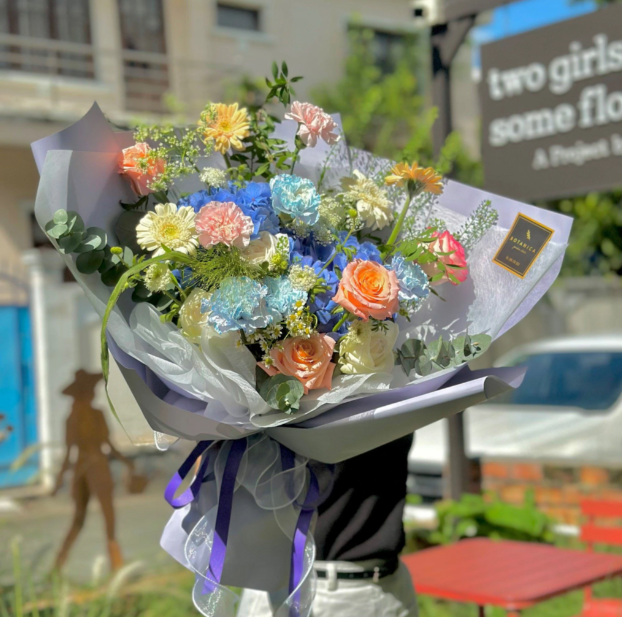  Vivid Blue Hydrangea 