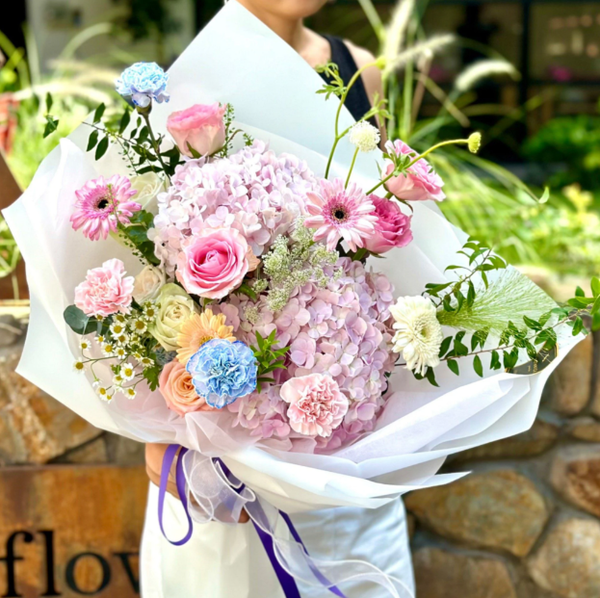  Romantic Pink Hydrangea 