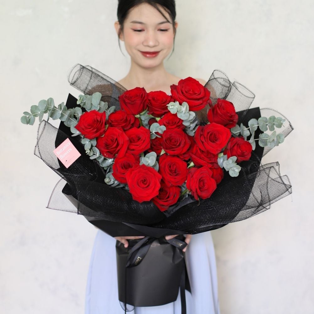  Hoa Hồng Đỏ Sang Trọng 