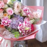  Hydrangea & Lily Bouquet 