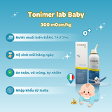 Tonimer Lab Baby Spray - Xịt Mũi Đẳng Trương 300 mOsm/kg