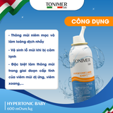Tonimer lab Hypertonic Baby - Xịt mũi ưu trương 600 mOsm/kg