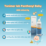 Tonimer Lab Panthexyl Baby - Xịt Mũi Ưu Trương 800 mOsm/kg