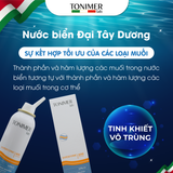 Tonimer lab Hypertonic - Xịt mũi ưu trương 600 mOsm/kg