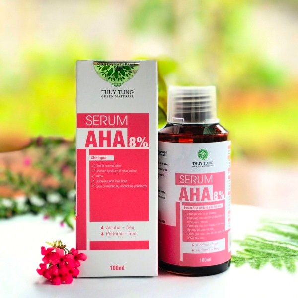  SERUM AHA 8% -Tẩy Tế Bào Chết Dành Cho Da Khô 