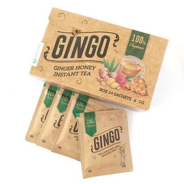  Trà gừng mật ong GINGO 