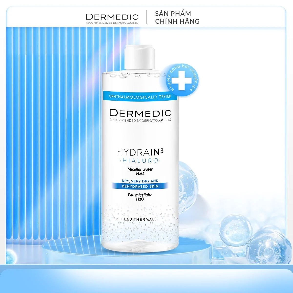 Tẩy trang Dermedic cho mọi loại da, da nhạy cảm Dermedic 500ml
