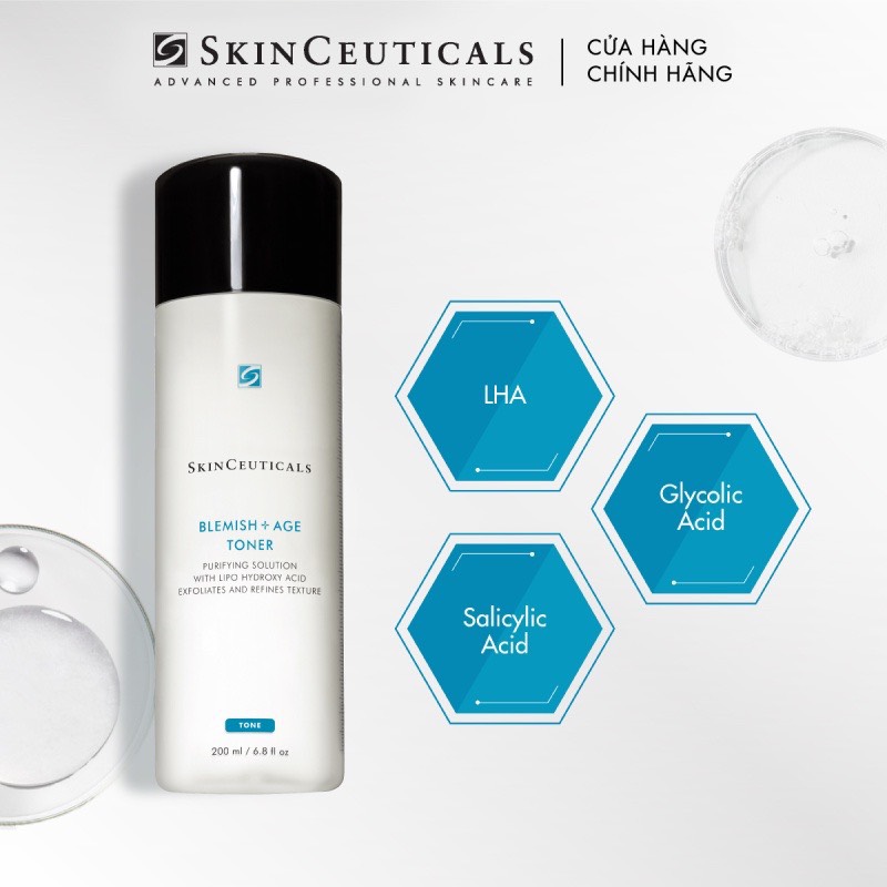 Skinceuticals Blemish + Age Toner - Toner Cân Bằng Da Cho Da Dầu Mụn