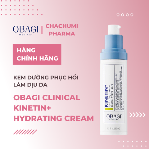 Obagi Clinical Kinetin+ Hydrating Cream - Kem Dưỡng Phục Hồi Làm Dịu Da