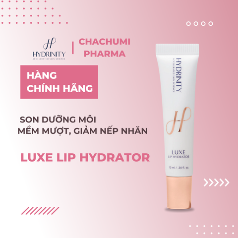 Son Dưỡng Môi Hydrinity Luxe Lip Hydrator Dưỡng Môi Mềm Mượt, Giảm Nếp Nhăn 10ml