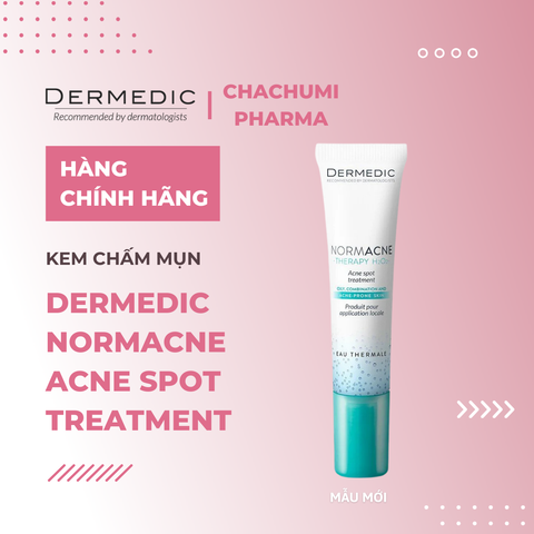 Dermedic Normacne Therapy H2O2 Acne Spot Treatment - Chấm Mụn 15g