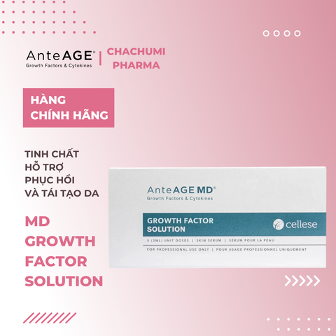 AnteAGE MD Growth Factor Solution -Tinh Chất Phục Hồi Làn Da Và Lành Thương