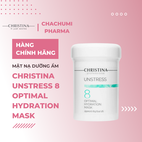 Christina Unstress 8 Optimal Hydration Mask 250ml - Mặt nạ dưỡng ẩm
