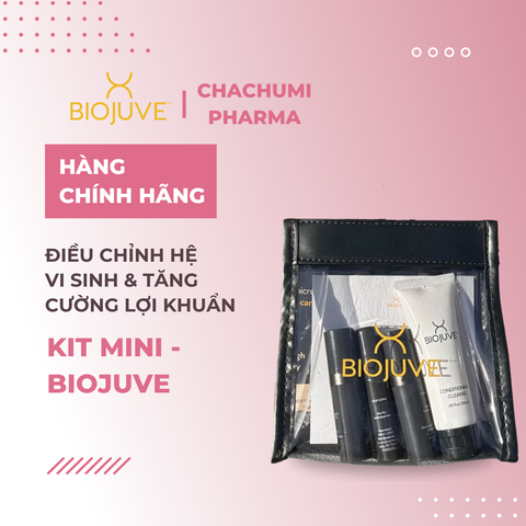 [Kit mini] BIOJUVE Living Biome Essentials Duo – Bộ đôi điều chỉnh hệ vi sinh & tăng cường lợi khuẩn trên da