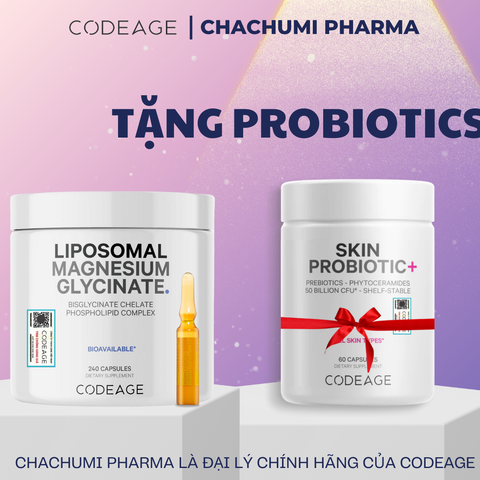 [TẶNG FULLSIZE] Viên Uống Bổ Sung Magiê Hỗ Trợ Giấc Ngủ, Xương Khớp, Giảm Stress Codeage Magnesium
