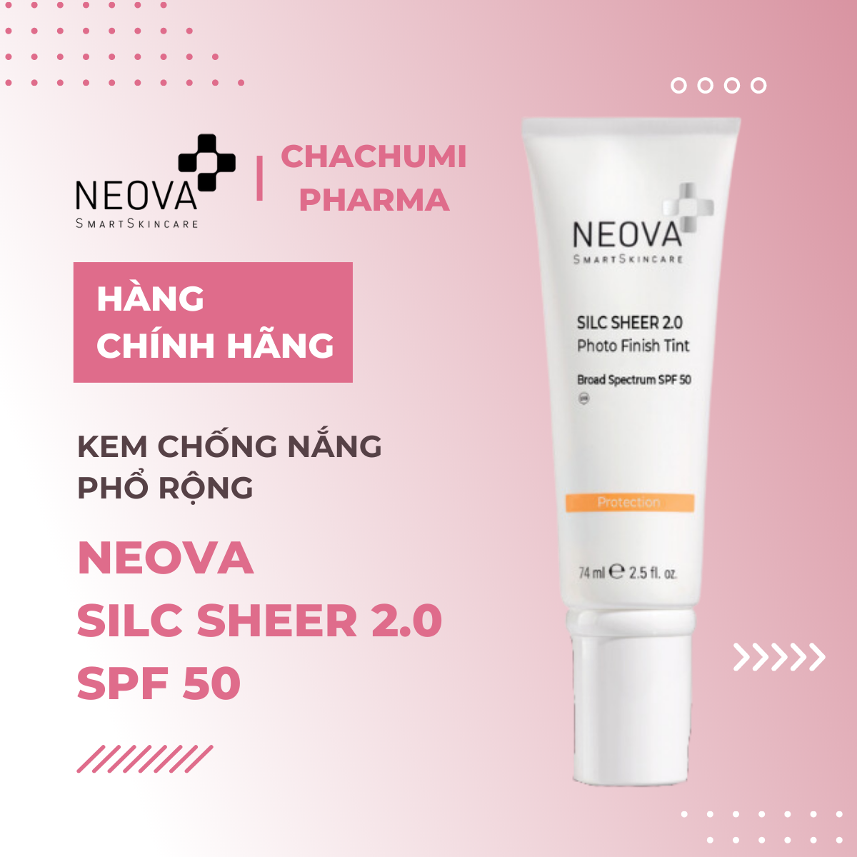 NEOVA SILC SHEER 2.0 SPF 50