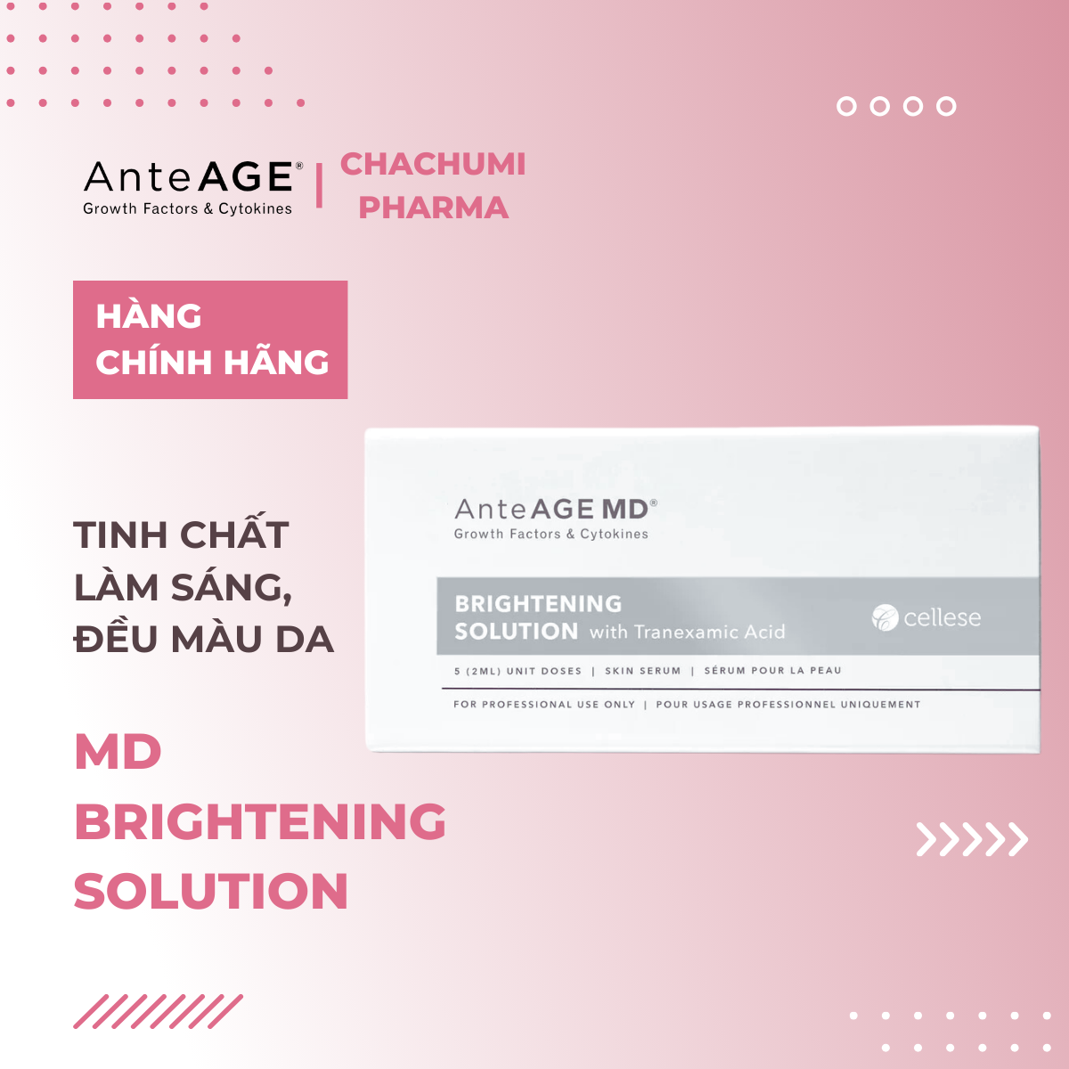 AnteAGE MD Brightening Solution - Tinh Chất Làm Sáng Da