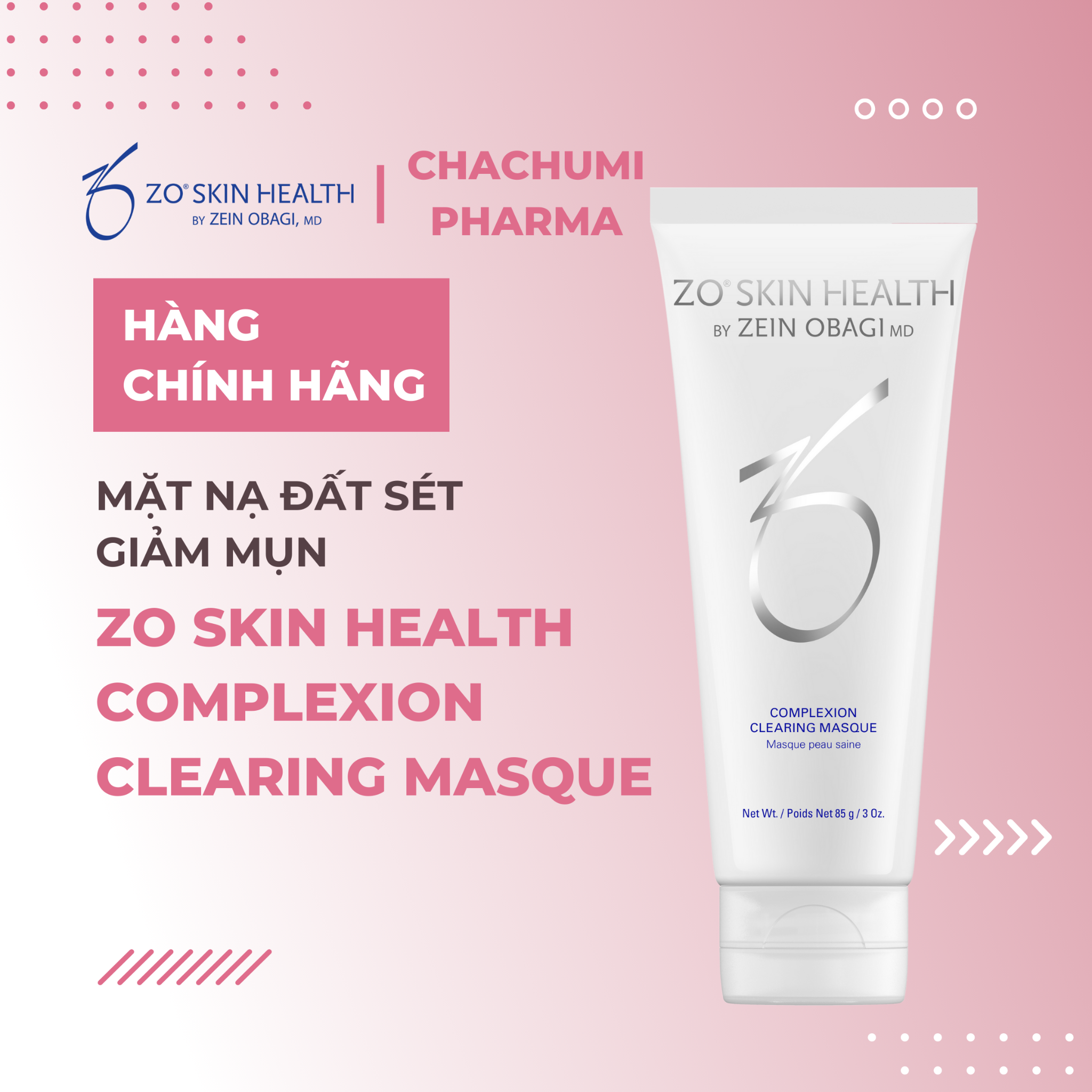 ZO SKIN HEALTH COMPLEXION CLEARING MASQUE - Mặt nạ đất sét giảm mụn