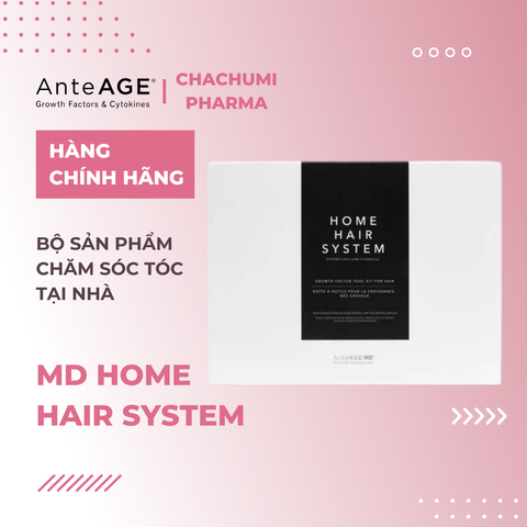 AnteAGE MD Home Hair System - Bộ Sản Phẩm Chăm Sóc Tóc Tại Nhà