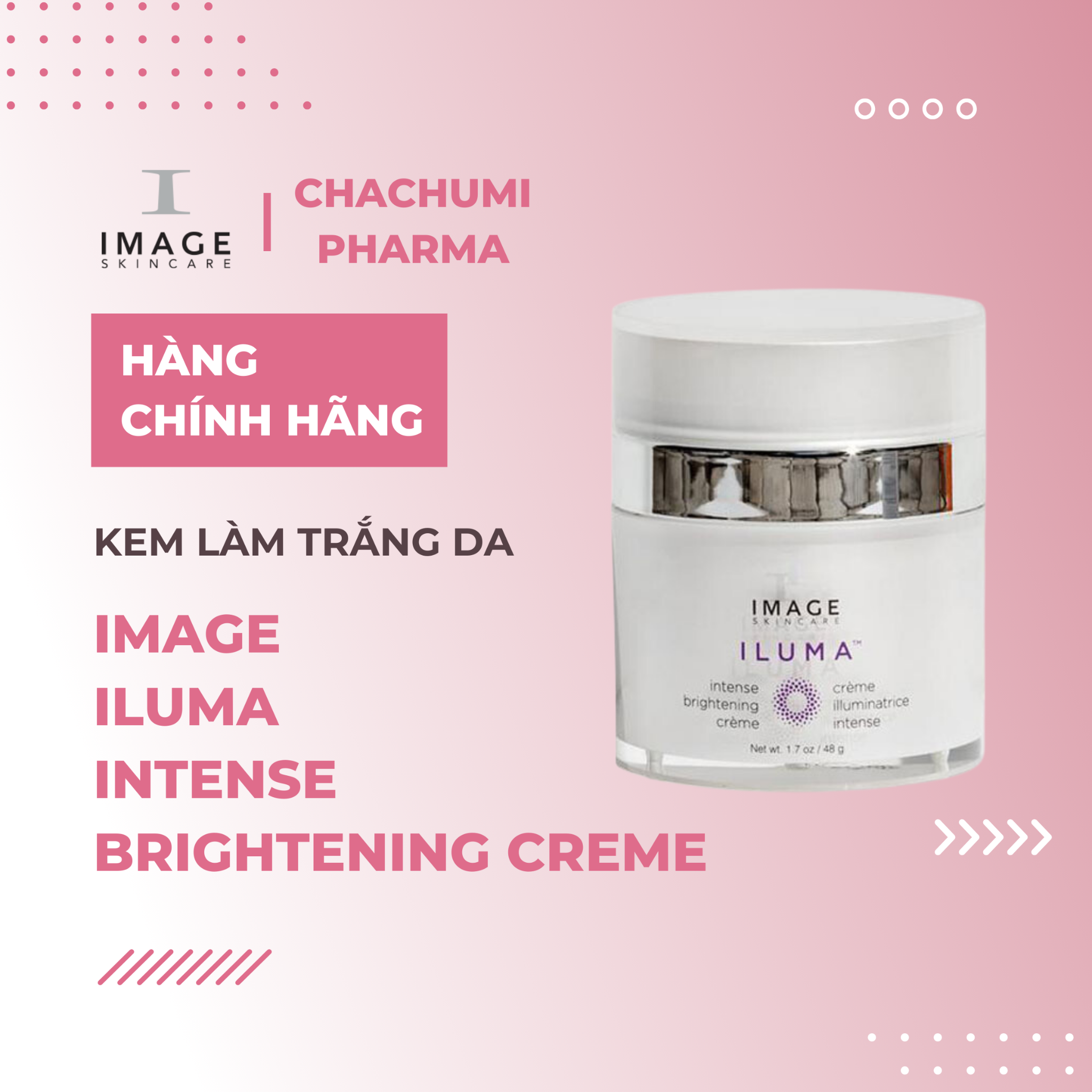 Image Skincare Iluma Intense Brightening Creme – Kem làm trắng da