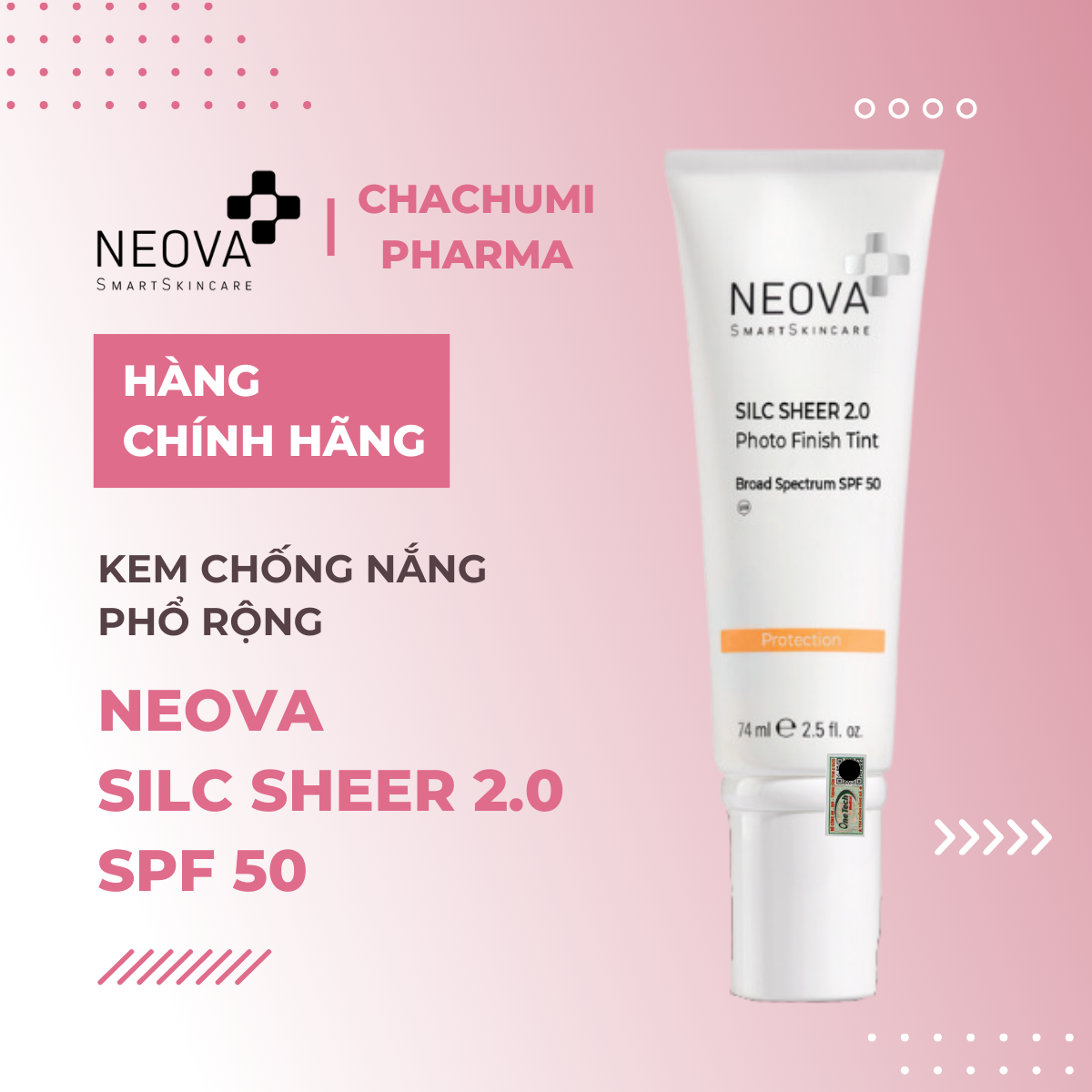 NEOVA SILC SHEER 2.0 SPF 50