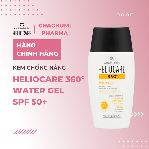 Kem chống nắng Heliocare 360 Water Gel SPF 50+ 50ML