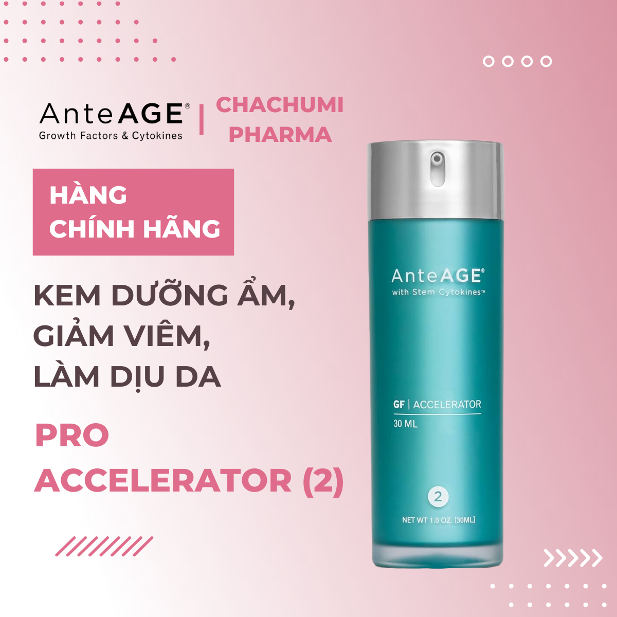 AnteAGE PRO System - Bộ Đôi PRO Serum (1) & PRO Accelerator (2) Chống Oxy Hóa, Phục Hồi & Nuôi Dưỡng Da Chuyên Sâu