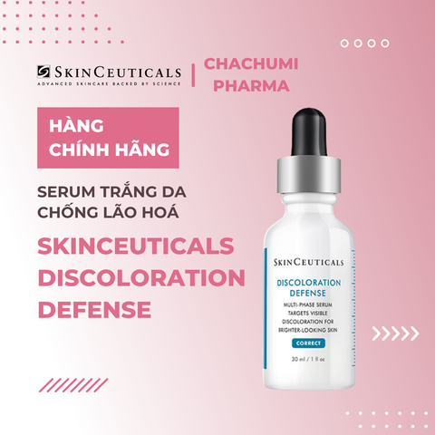 Skinceuticals Discoloration Defense - Serum Trắng Da Chống Lão Hoá 30ml (Mỹ)