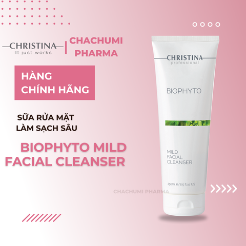 Christina Bio Phyto Mild Facial Cleanser Sữa Rửa Mặt Làm Sạch Sâu 250ml