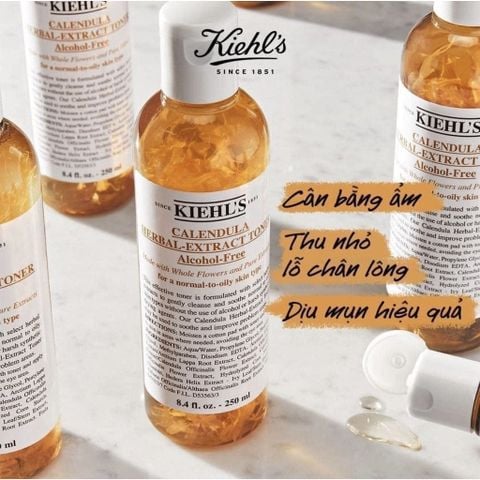 Kiehls Calendula Herbal Extract Toner - Toner Hoa Cúc