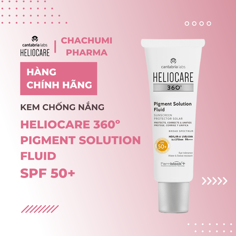Kem chống nắng Heliocare 360 Pigment Solution Fluid SPF50+ 50ml