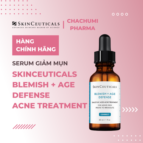 SkinCeuticals Blemish + Age Defense Acne Treatment - Serum Giảm Mụn 30ml (Pháp)