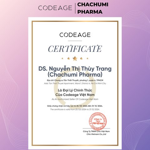 [TẶNG FULLSIZE] Viên Uống CodeAge Hair Vitamins Kích Thích Mọc Tóc, Cải Thiện Nang Tóc 120 viên