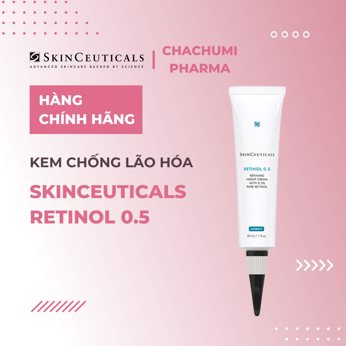 Skinceuticals Retinol 0.5 - Kem Chống Lão Hóa 30ml