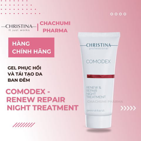 Christina Comodex Renew Repair Night Treatment Gel Dưỡng Phục Hồi Và Tái Tạo Da Ban Đêm 50ml